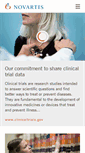 Mobile Screenshot of novartisclinicaltrials.com